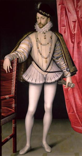 Portrait of Charles IX of France, Francois Clouet